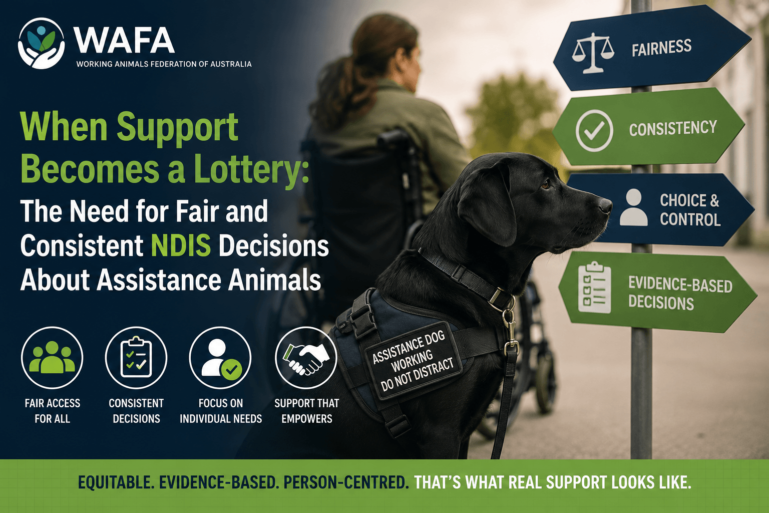 When Support Becomes a Lottery: The Need for Fair and Consistent NDIS Decisions About Assistance Animals