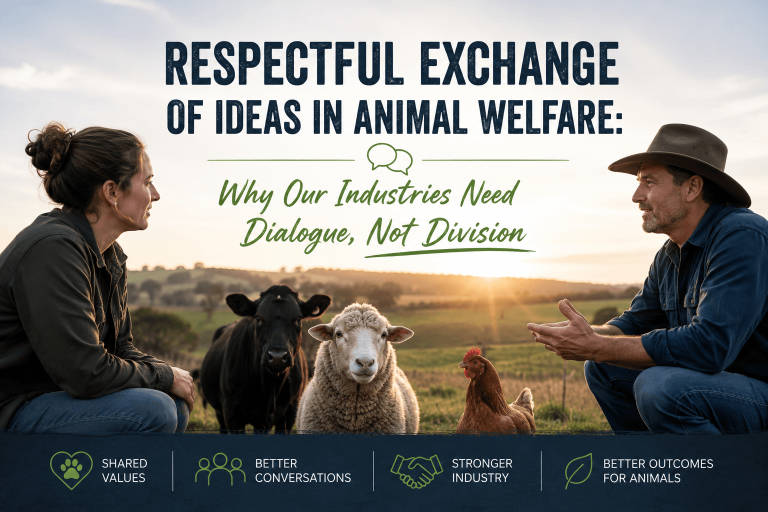 Respectful Exchange of Ideas in Animal Welfare: Why Our Industries Need Dialogue, Not Division