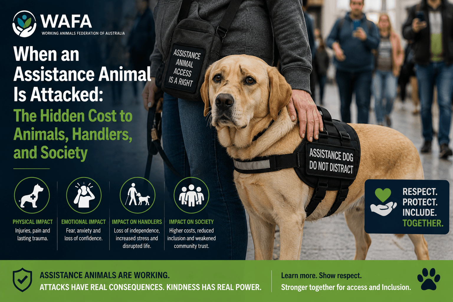 When an Assistance Animal Is Attacked: The Hidden Cost to Animals, Handlers, and Society